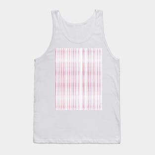 Modern Thin Pink Lines Tank Top